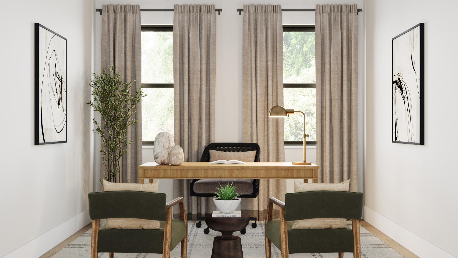 Designated office spaces