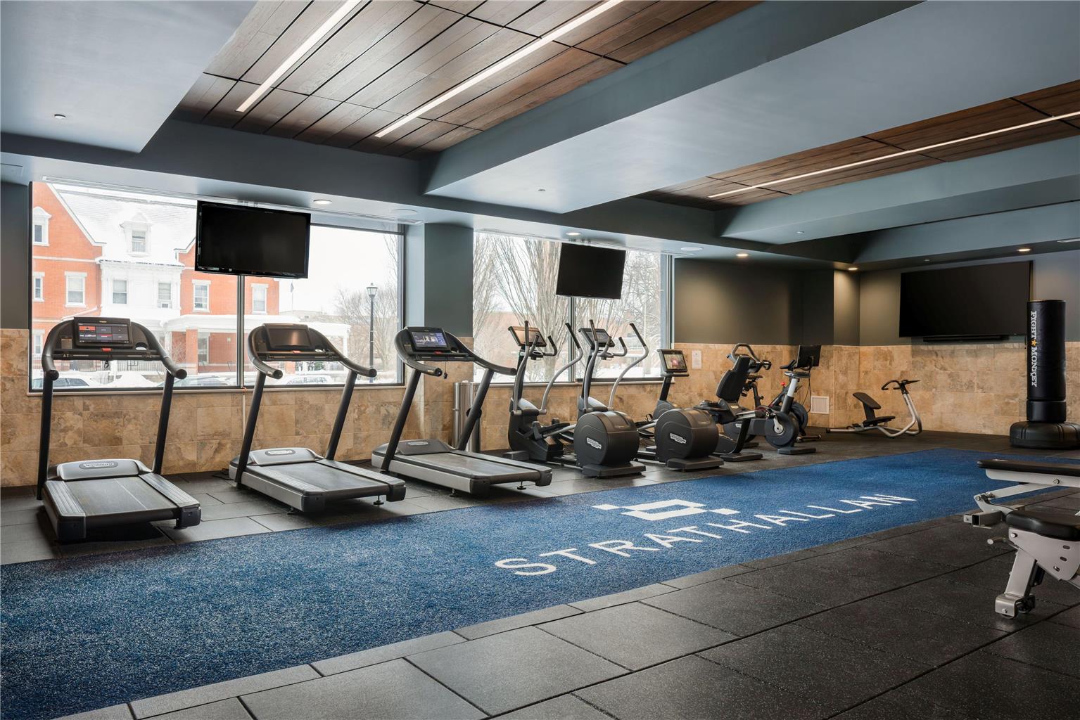 Health club fitness center gym