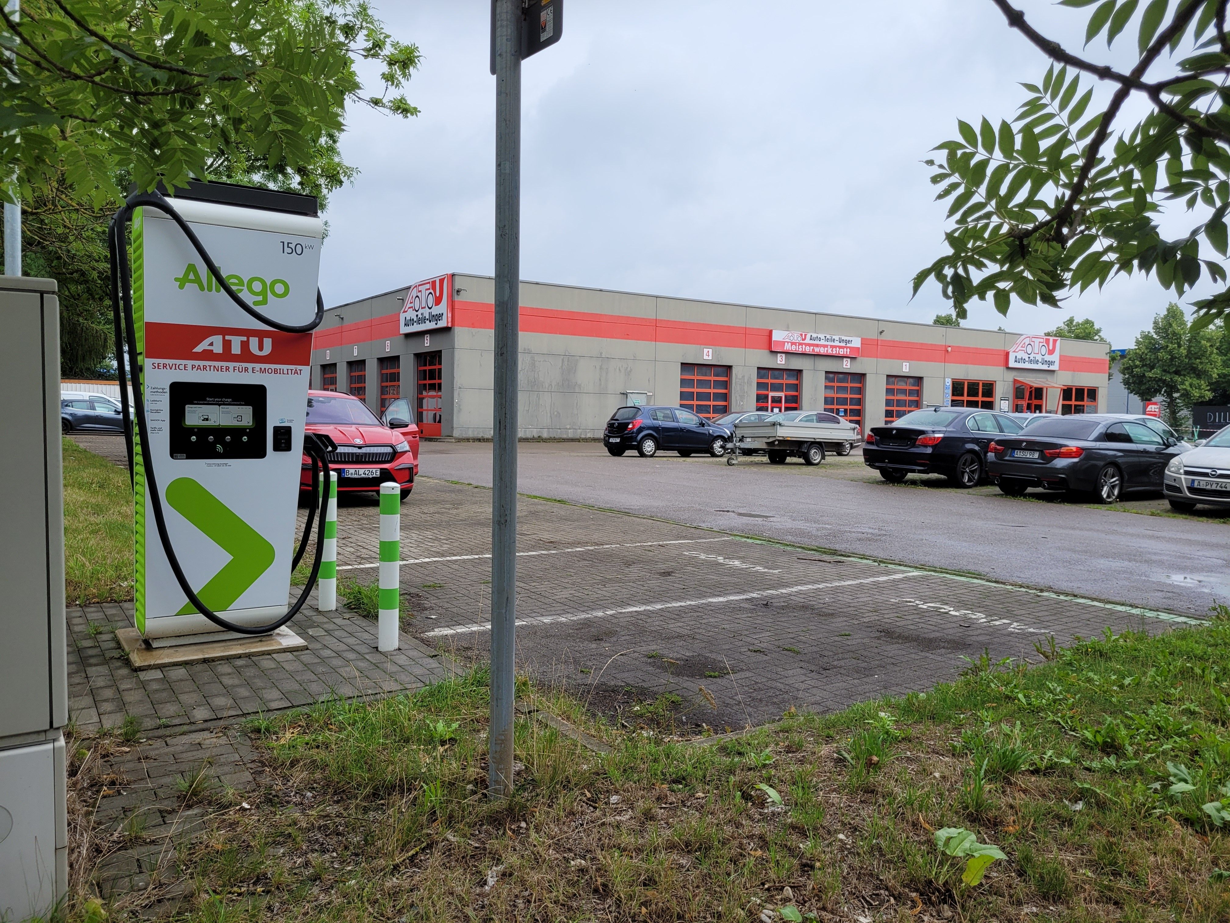 Allego Charging Station, Lise-Meitner-Straße 1 in Augsburg