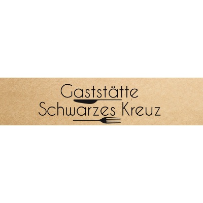 Gaststätte Schwarzes Kreuz in Oberasbach bei Nürnberg - Logo