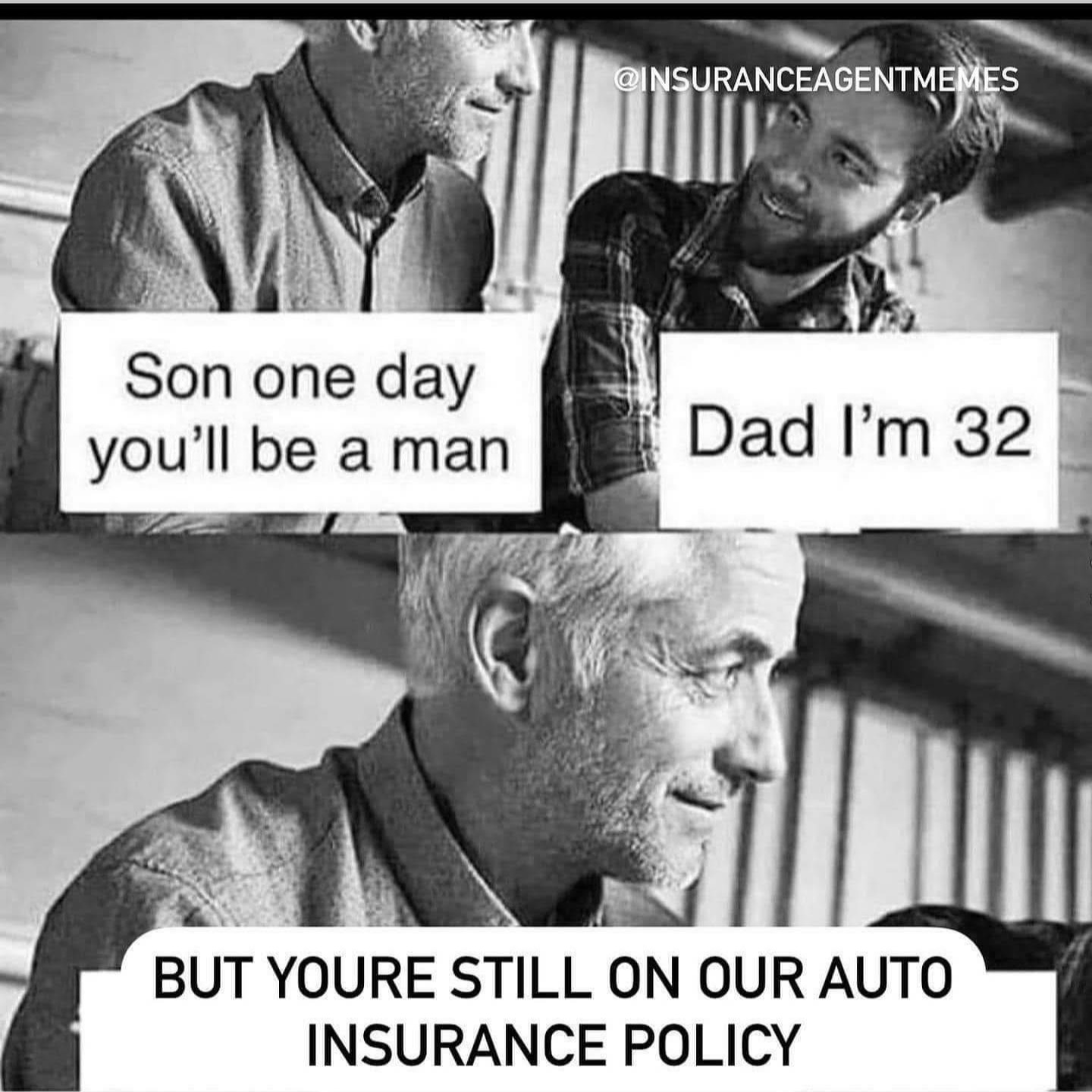 Still on your parents’ auto policy? It might be time for your own coverage. Call or visit our Boise team for a free auto insurance quote today!