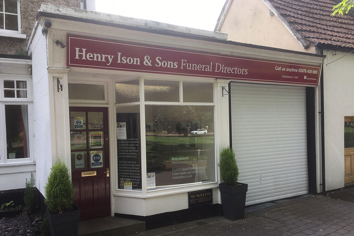 Images Henry Ison & Sons Funeral Directors and Memorial Masonry Specialist