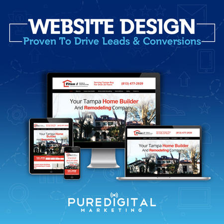 Pure Digital Marketing Website Design Services