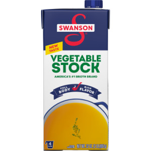 Swanson® 100% Natural Vegetable Stock, 32 oz Carton (12 Pack) featured image