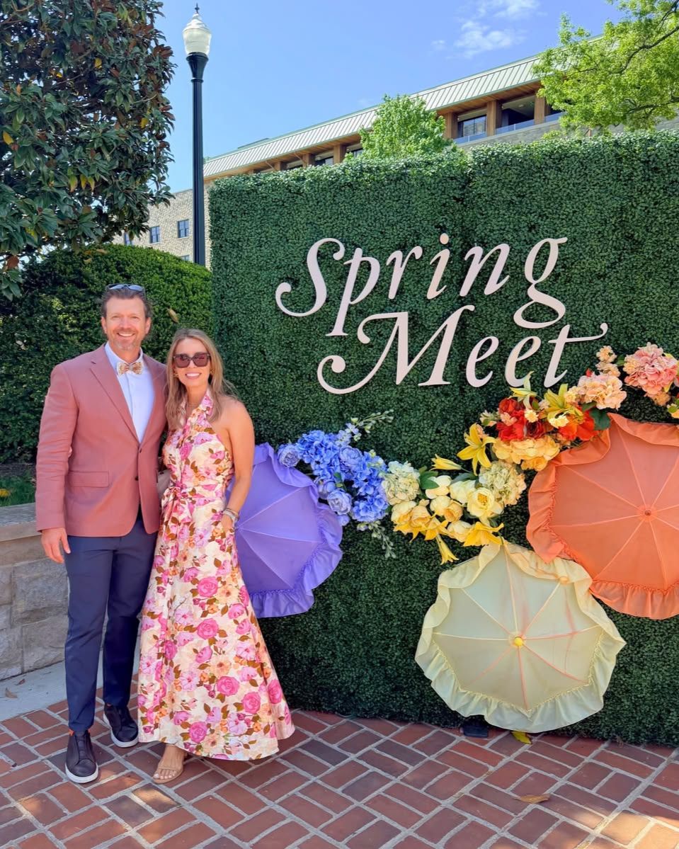 Derby days done right. My wife Heather and I spent the weekend in Kentucky for the 2026 Spring Meet enjoying great weather, fast horses, and even better company. Grateful for time to recharge and ready to help with what matters most.