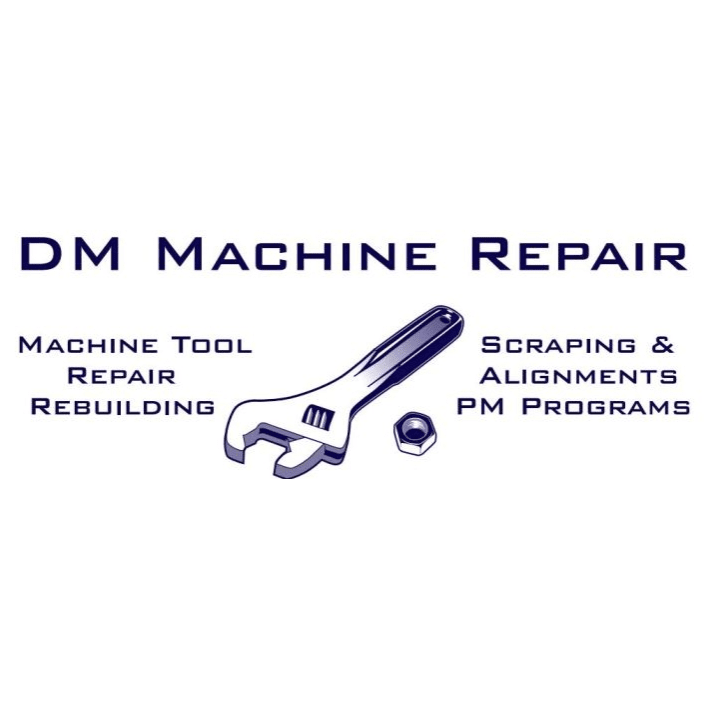 DM Machine Repair Logo