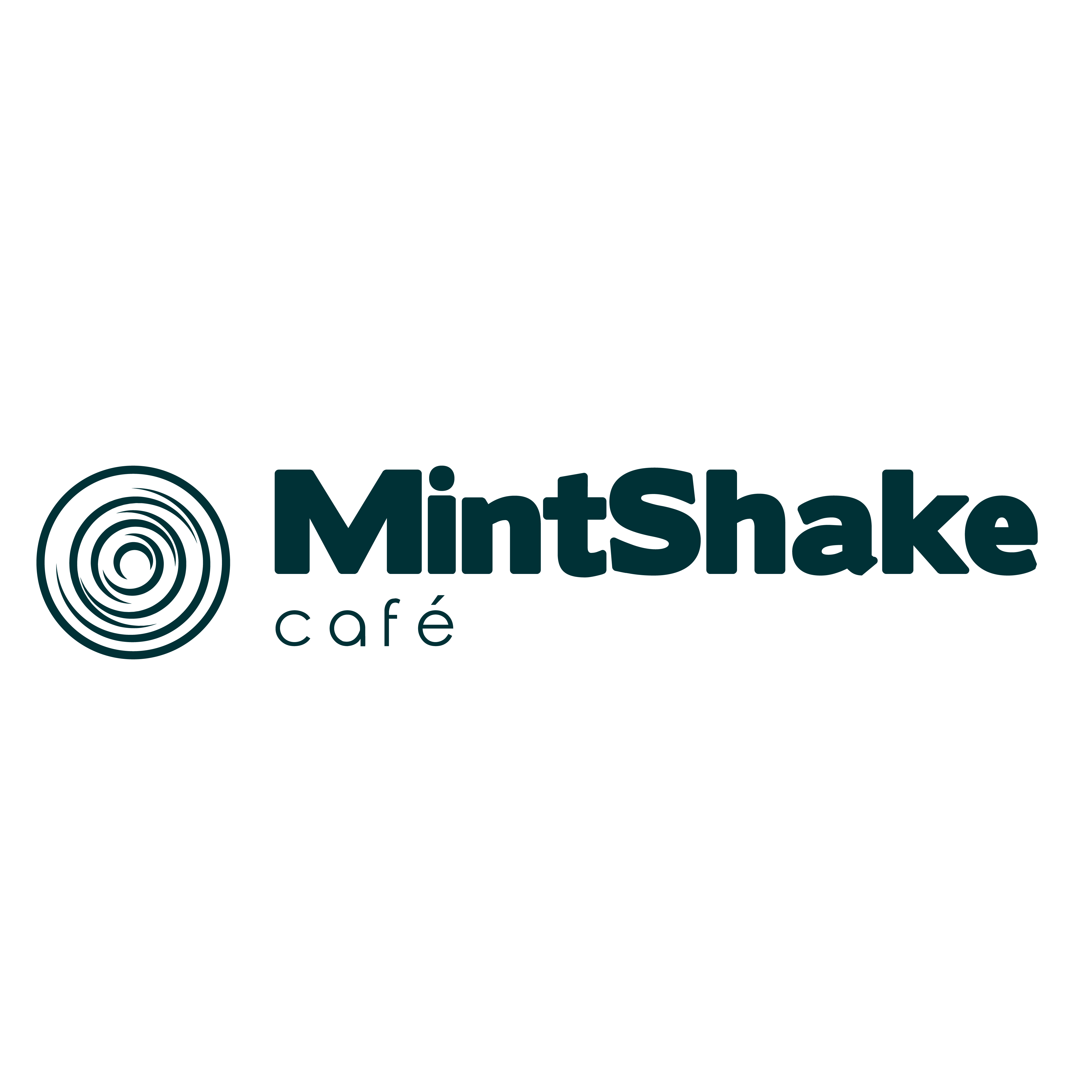 MintShake Café Logo