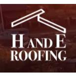 H & E Roofing Company Logo