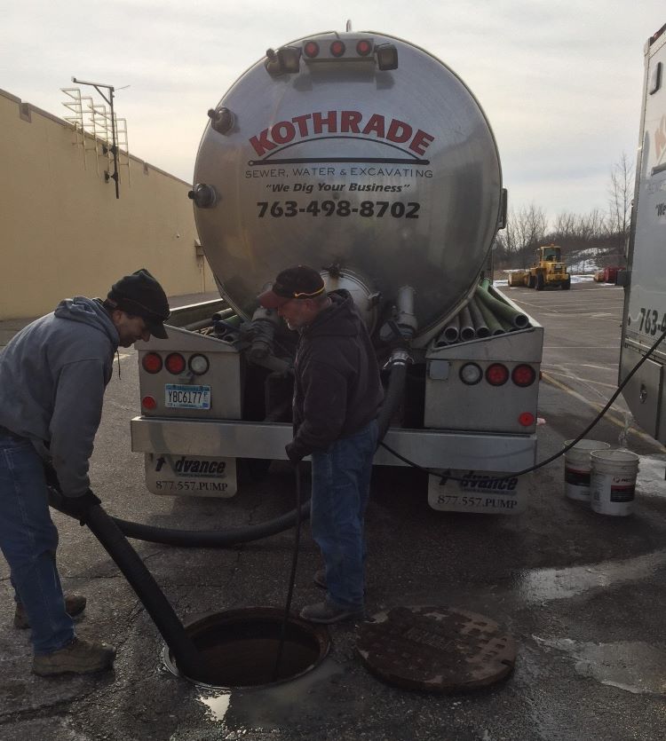 Properly maintaining your septic system requires more than just sucking out the waste. Kothrade is focused on the longevity and efficiency of your system. The technicians are Minnesota Pollution Control Agency (MPCA) certified and are current on all required training and licensing.