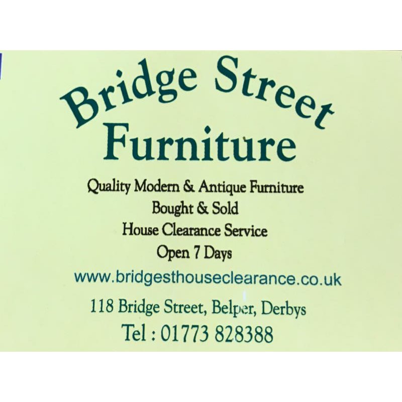 Bridge Street Furniture & House Clearance - Belper, Derbyshire DE56 1AZ - 01773 828388 | ShowMeLocal.com