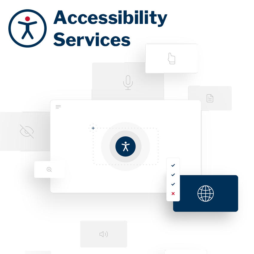 We prioritize accessibility services, ensuring inclusive and equal digital experiences by implementing design and development practices that cater to all users. From consulting and training, to assessments and remediation services, we can help your brand advance accessibility and inclusivity to benefit your business.
