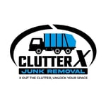 Clutter X Junk Removal Logo