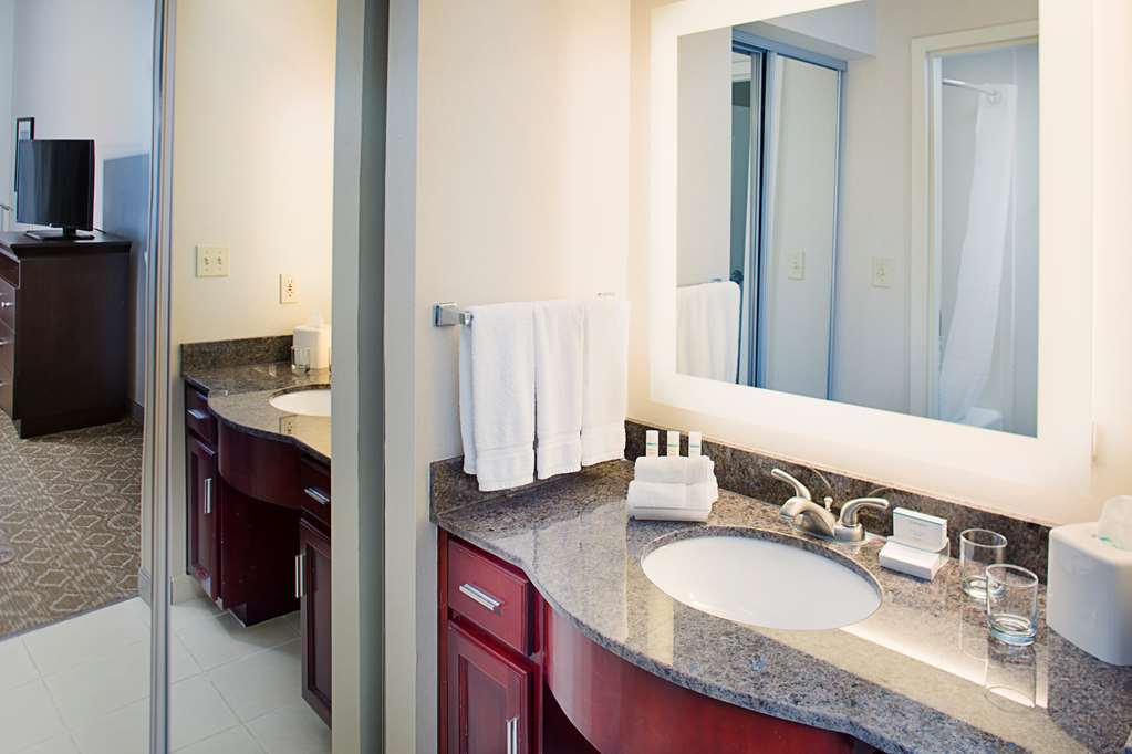 Guest room bath Homewood Suites by Hilton Lancaster Lancaster (661)723-8040