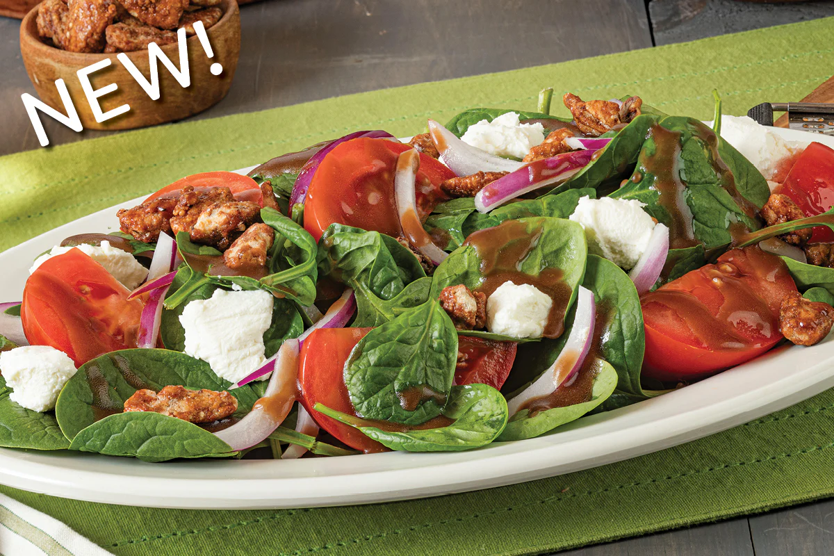 Warm Tomato & Spinach Salad - Limited Time Offers 