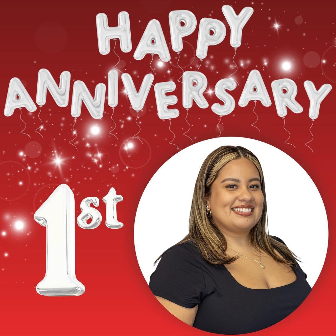 Happy Work Anniversary to Alma! We love having you as part of our State Farm family and are so proud of all you have accomplished with us. We are excited to see all that lies ahead for you!