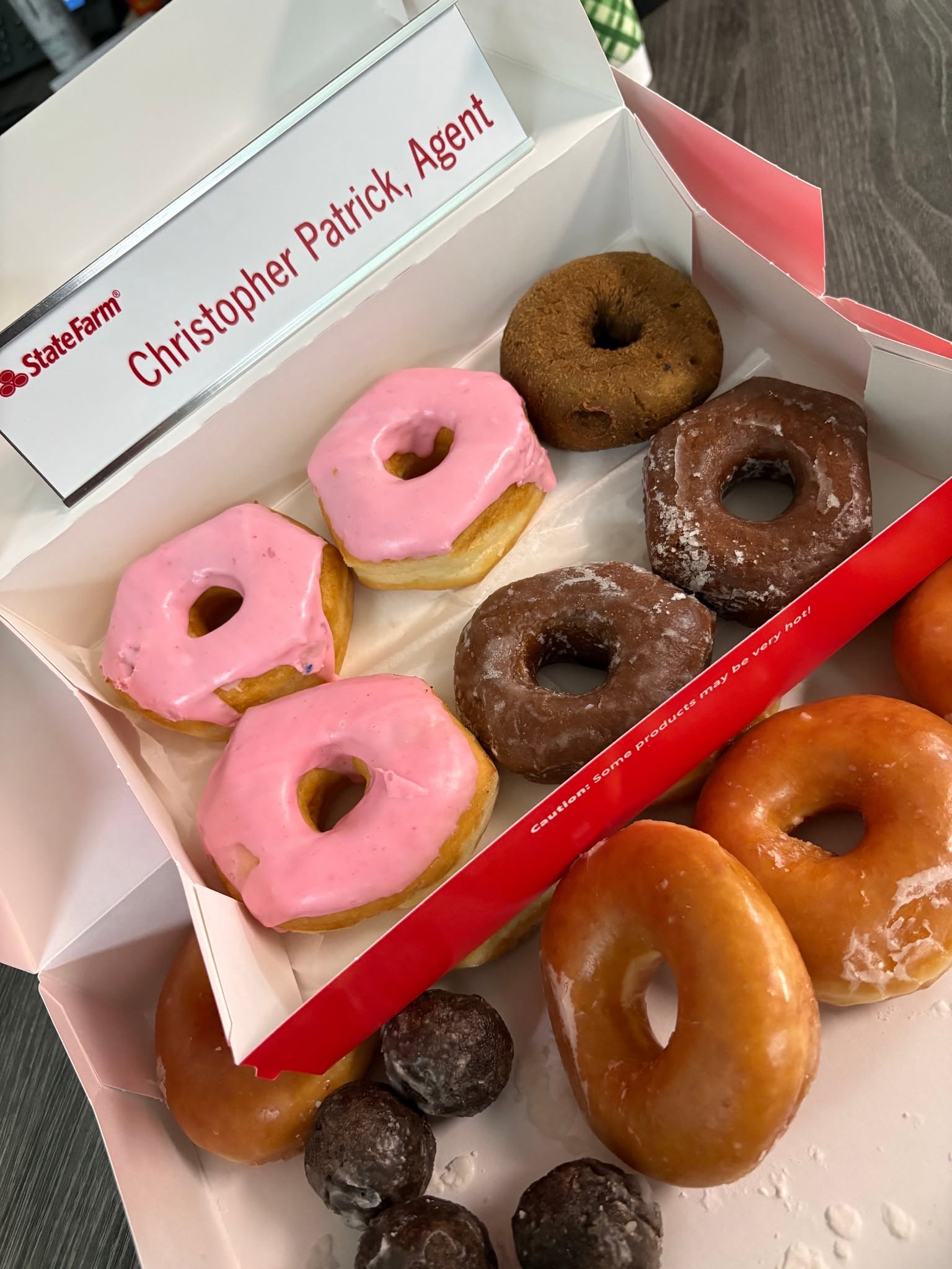 Happy National Donut Day from Christopher Patrick State Farm. A sweet treat is a simple way to bring 