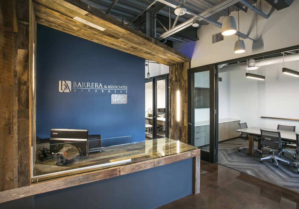 Lobby Of Barrera & Associates, Attorneys