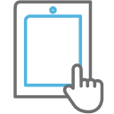 Tablet icon.