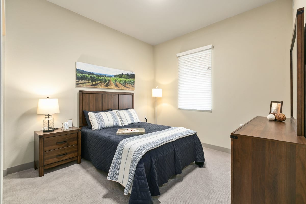 Modern Bedroom at Cogir of Fallbrook