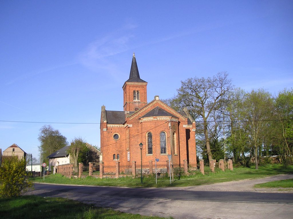 Kirche Vichel - Ev. Gesamtkirchengemeinde Temnitz, Dorfstraße in Vichel