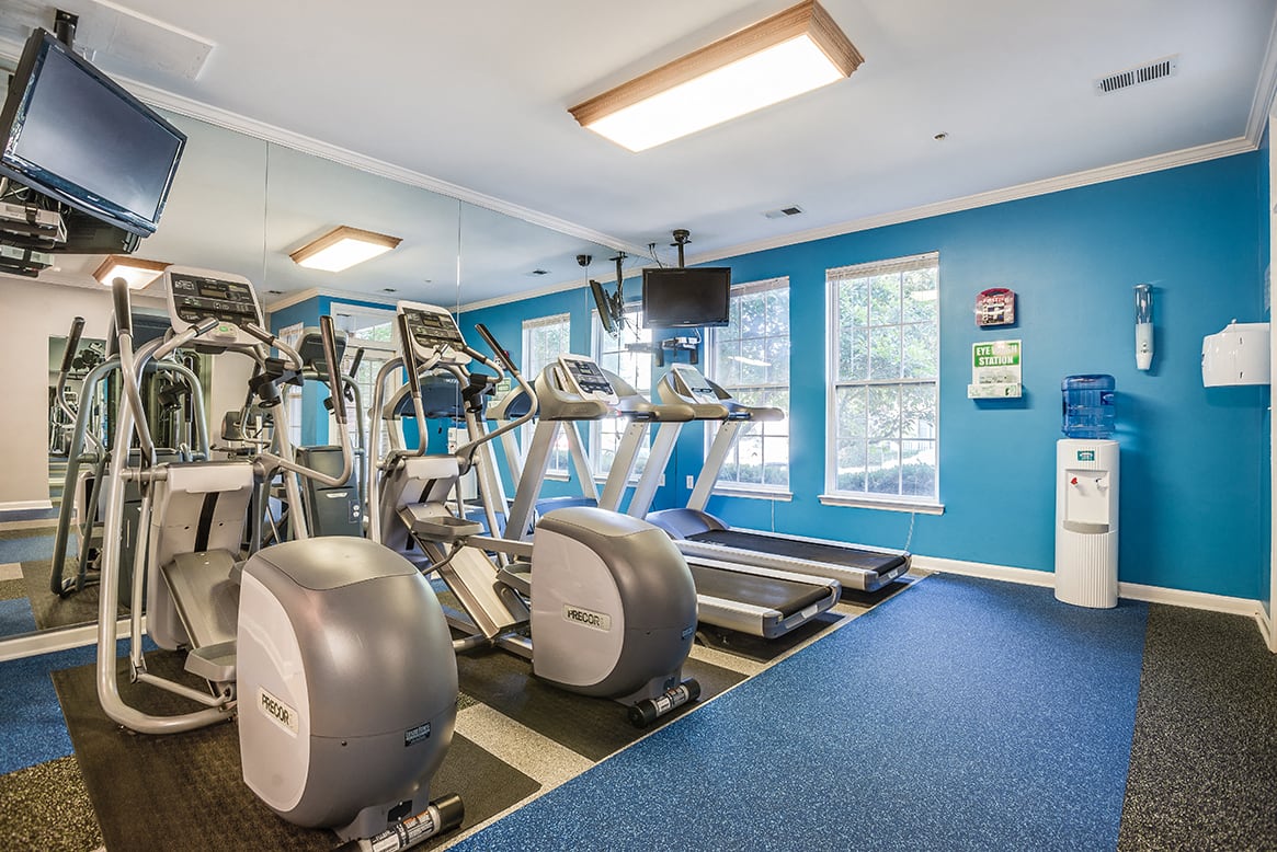 Gym at The Residences at King Farm in Rockville, MD 20850