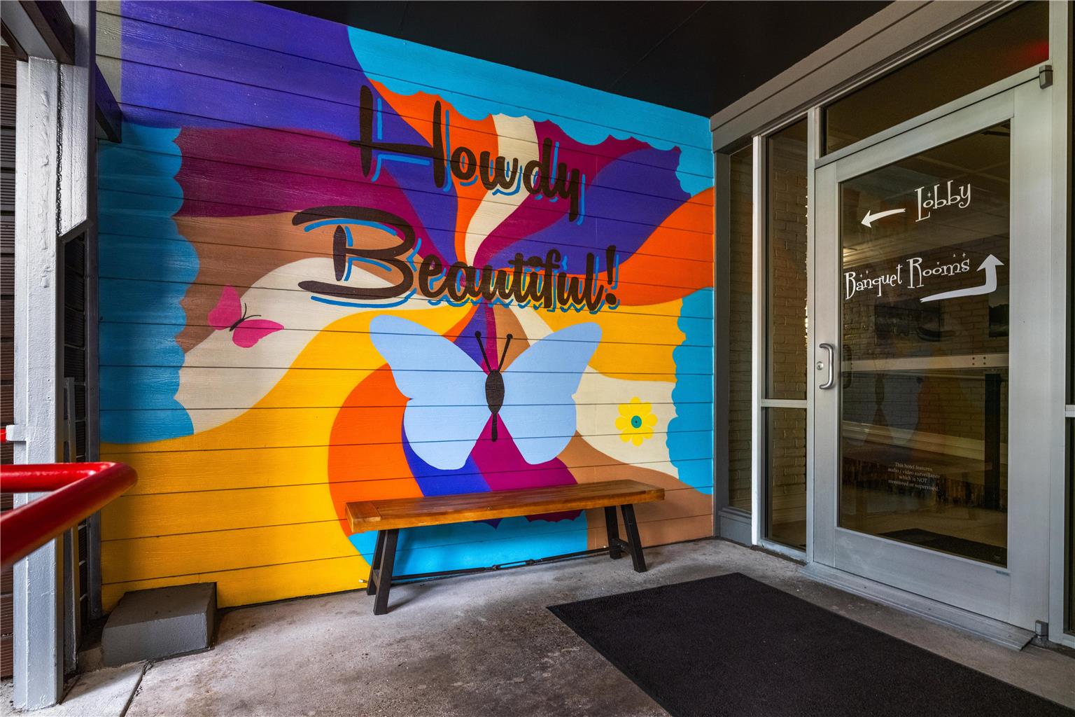 Butterrfly Mural 
