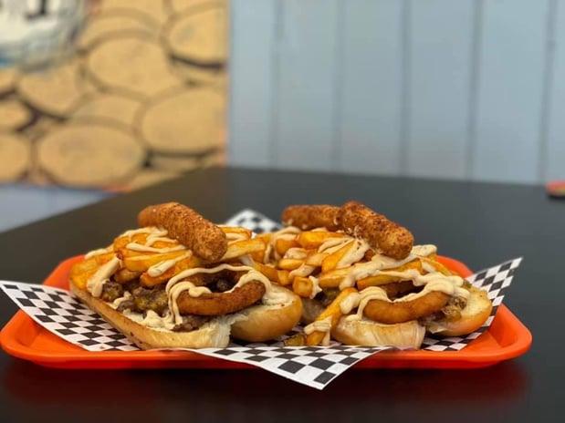 Images Super Stuffed Burgers