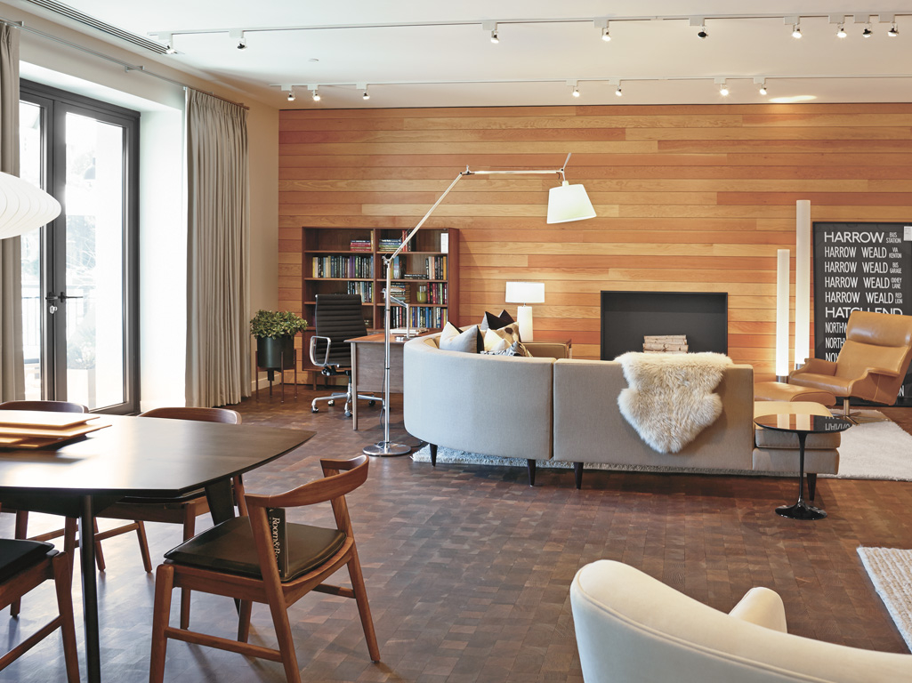 Seattle Room & Board store interior