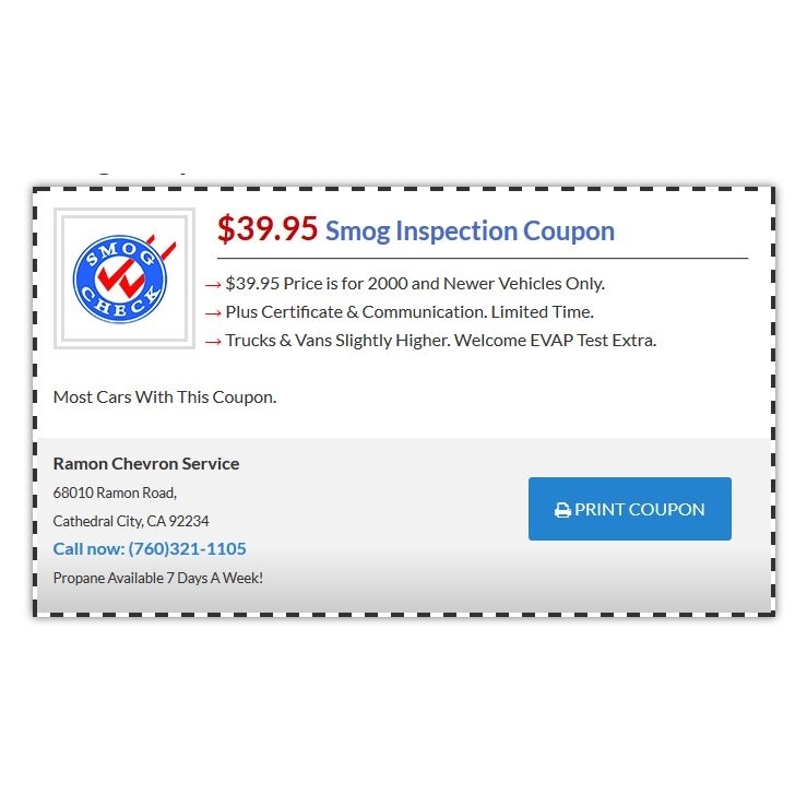 Ramon Chevron Smog & Auto Repair
