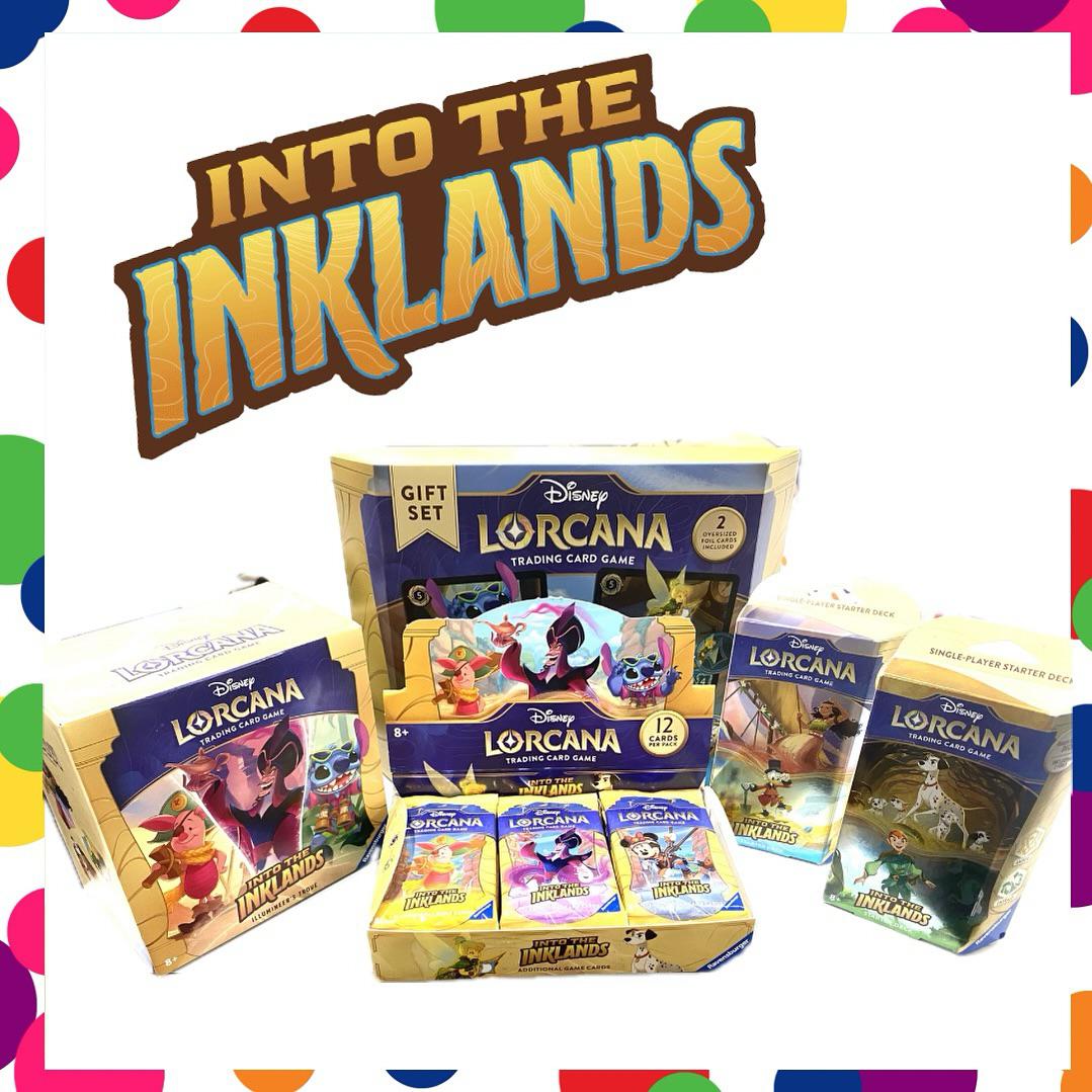 Disney Lorcana Trading Card Game set Into the Inklands NOW AVAILABLE!