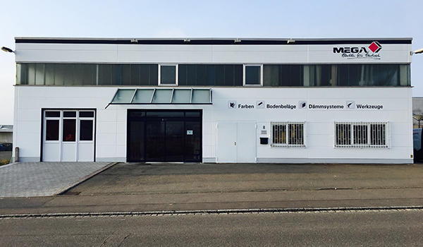 Standortbild MEGA eG Donaueschingen, Großhandel für Maler, Bodenleger und Stuckateure
