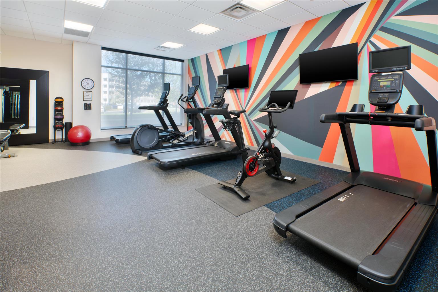 Health club  fitness center  gym