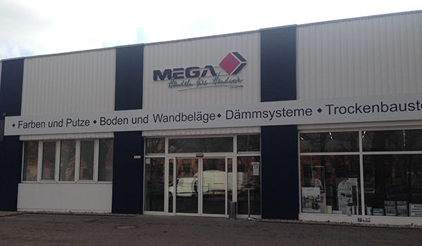 Standortbild MEGA eG Berlin-Spandau, Großhandel für Maler, Bodenleger und Stuckateure