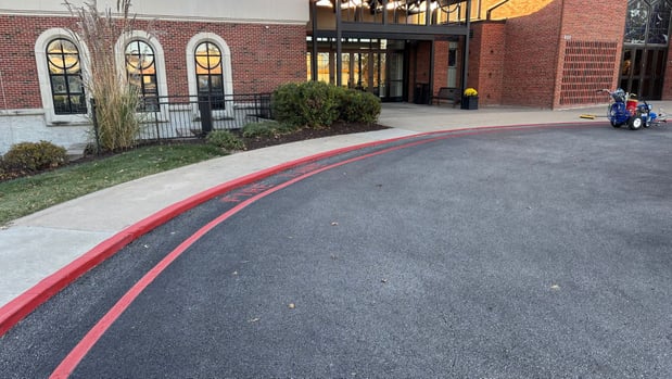 Images G-FORCE Parking Lot Striping of St. Louis