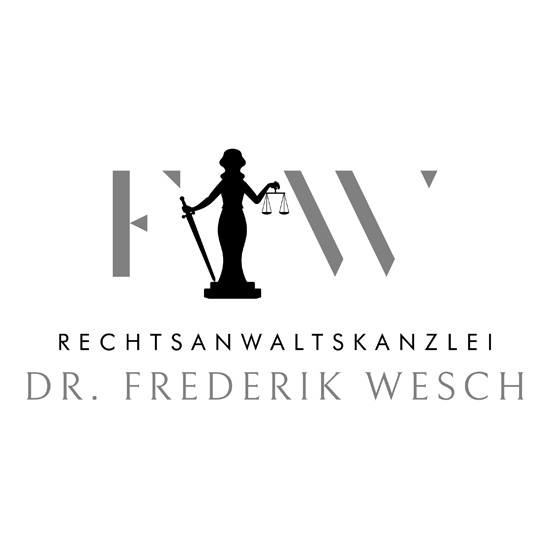 Logo Rechtsanwaltskanzlei Dr. Frederik Wesch