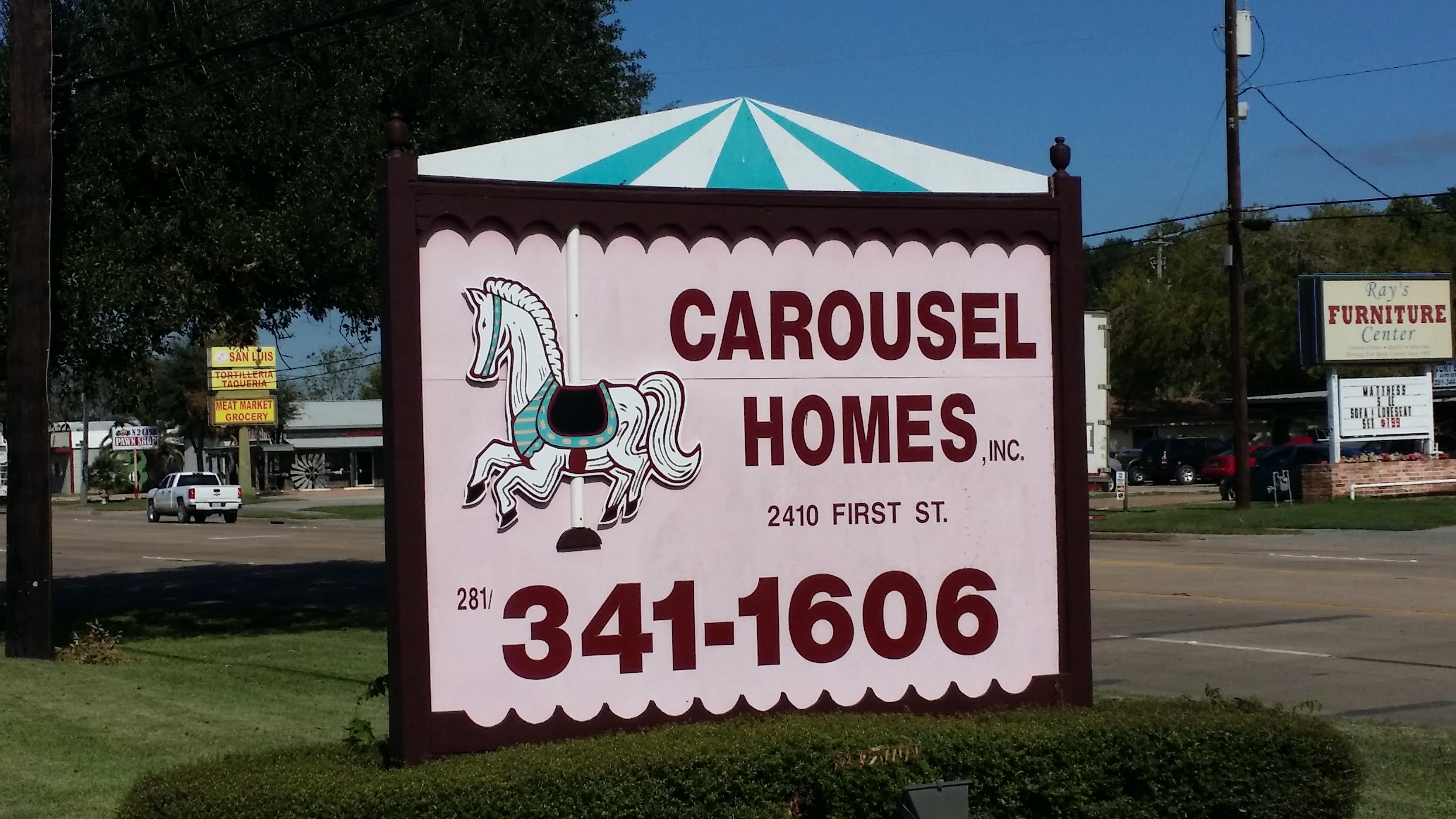Carousel Homes, Inc. Rosenberg (281)341-1606