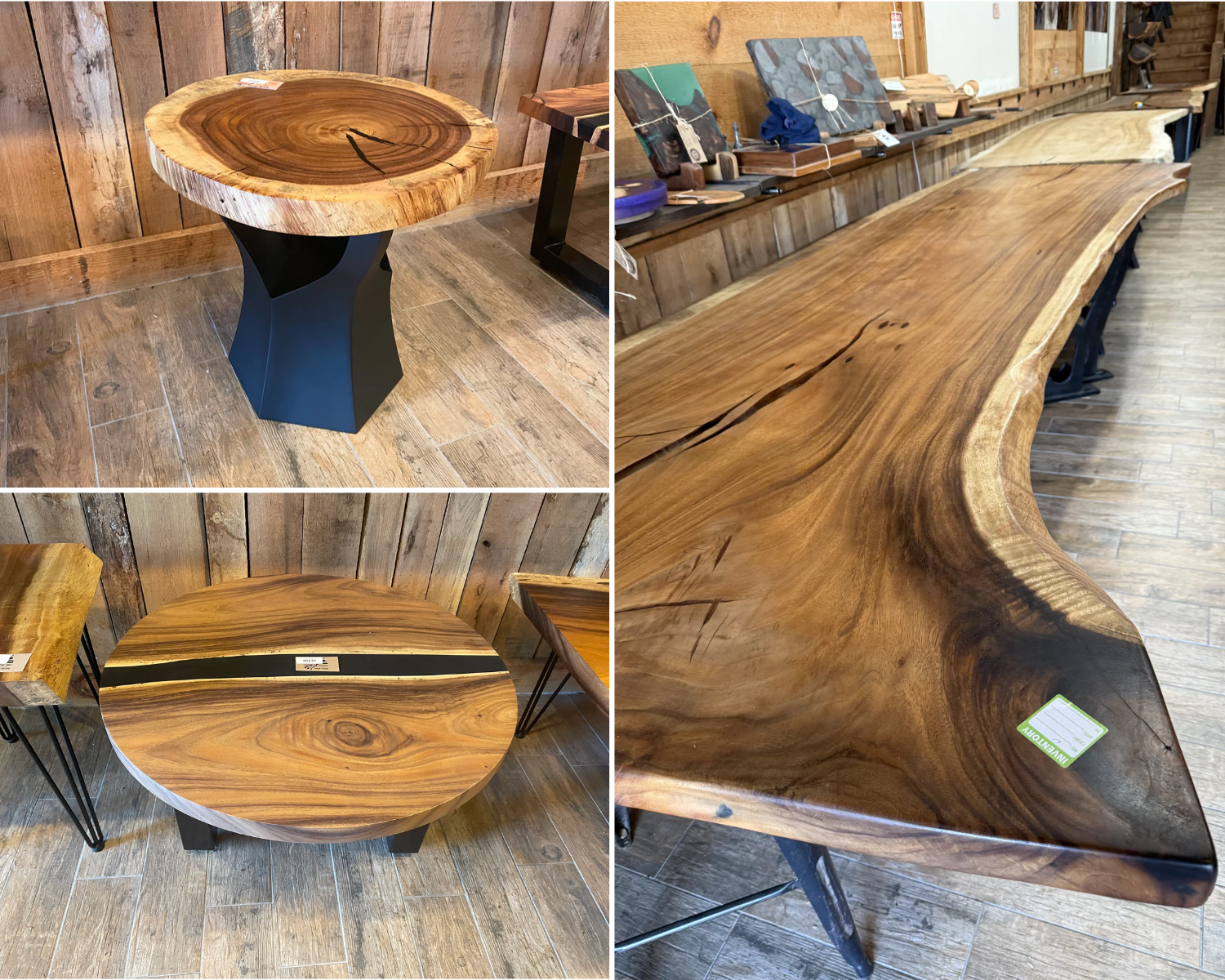 Live Edge Luxury Wood