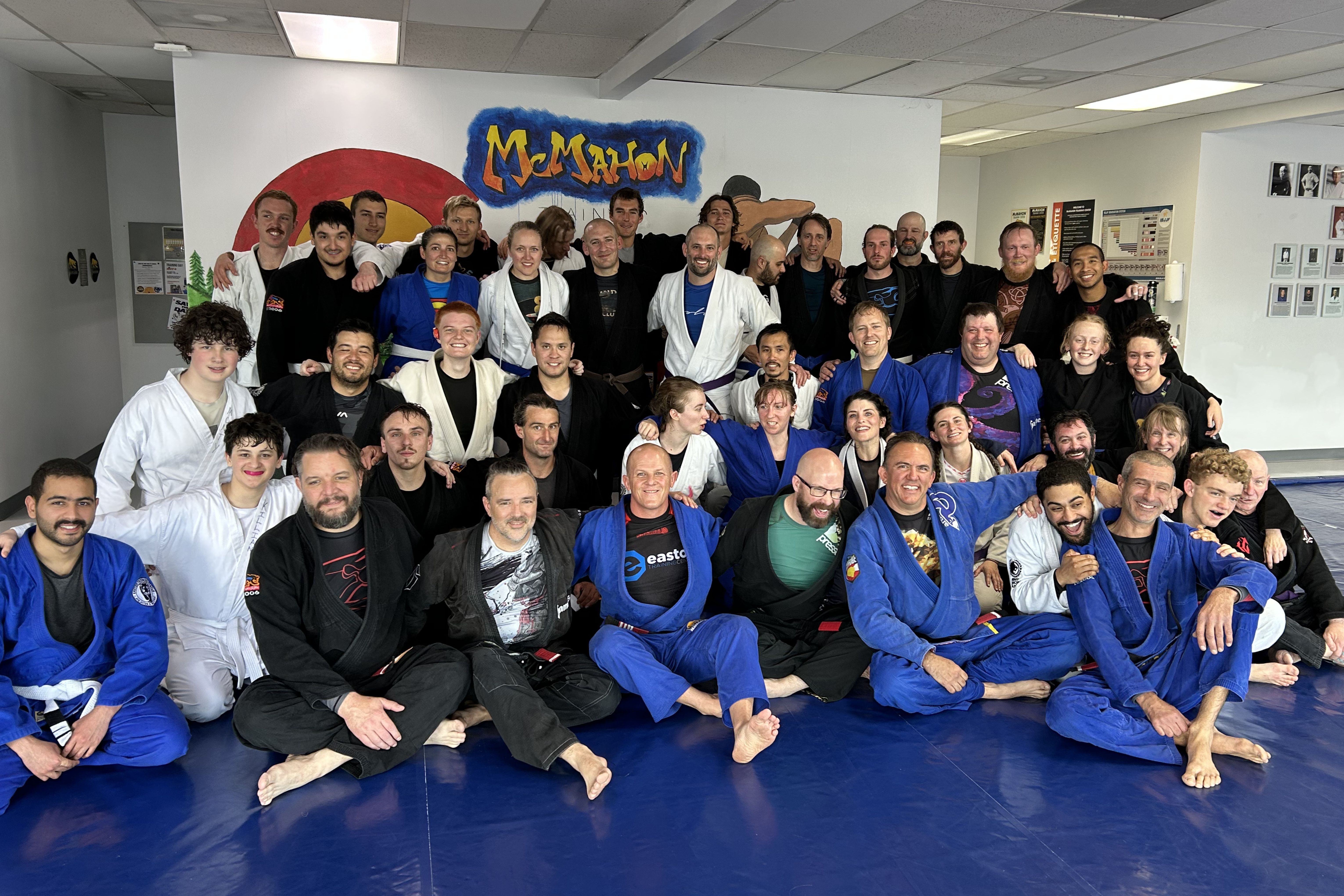 Whether you're stepping onto the mat for the first time or refining years of experience, McMahon Tra 