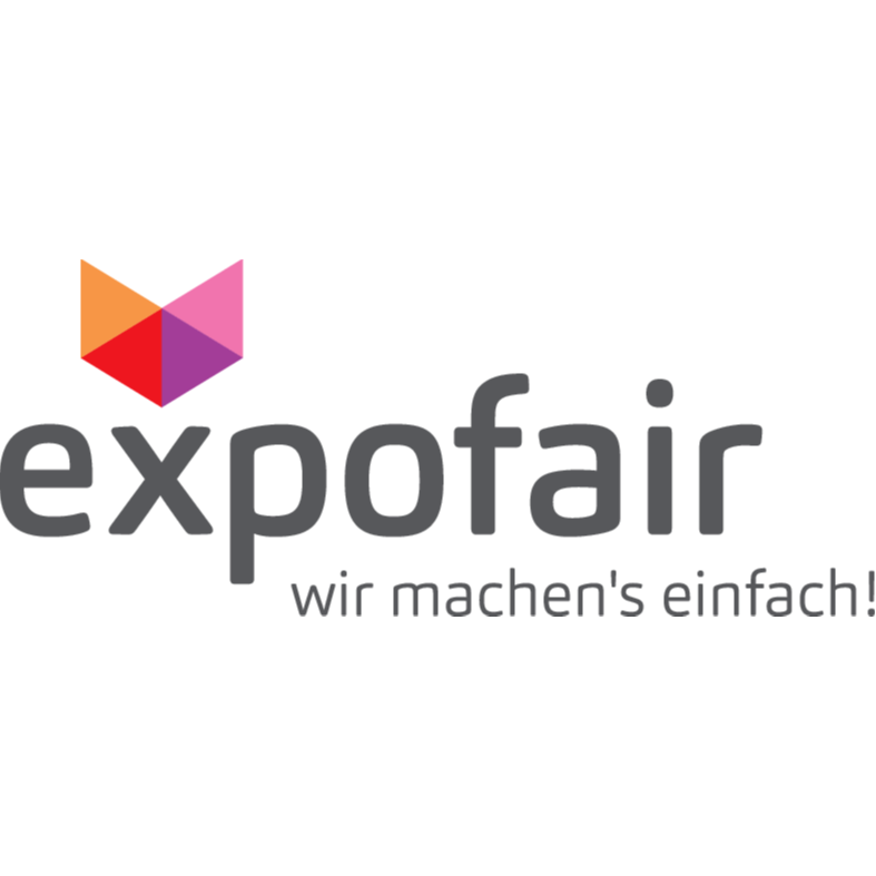 Kundenlogo expofair GmbH, Berlin Kongress-, Ausstellungs- und Festausstattungen