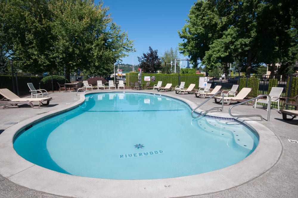 Pool at Riverwood Apartments