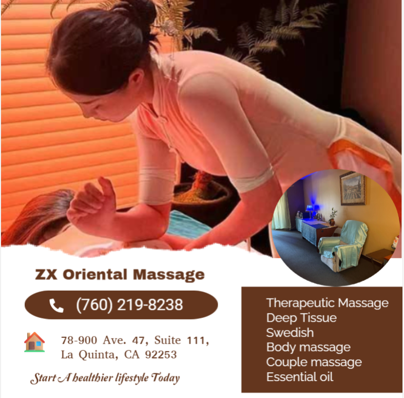 Oriental オリエンタル　WFG×ORIENTAL NICKY ZX Oriental Massage, 78900 Avenue 47, Ste 111, La Quinta, CA