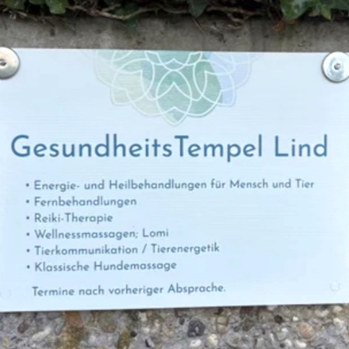 Gesundheitstempel Lind - Reiki-Therapie, Wellnessmassagen, Tier-Reiki/TK, Fernb. Logo