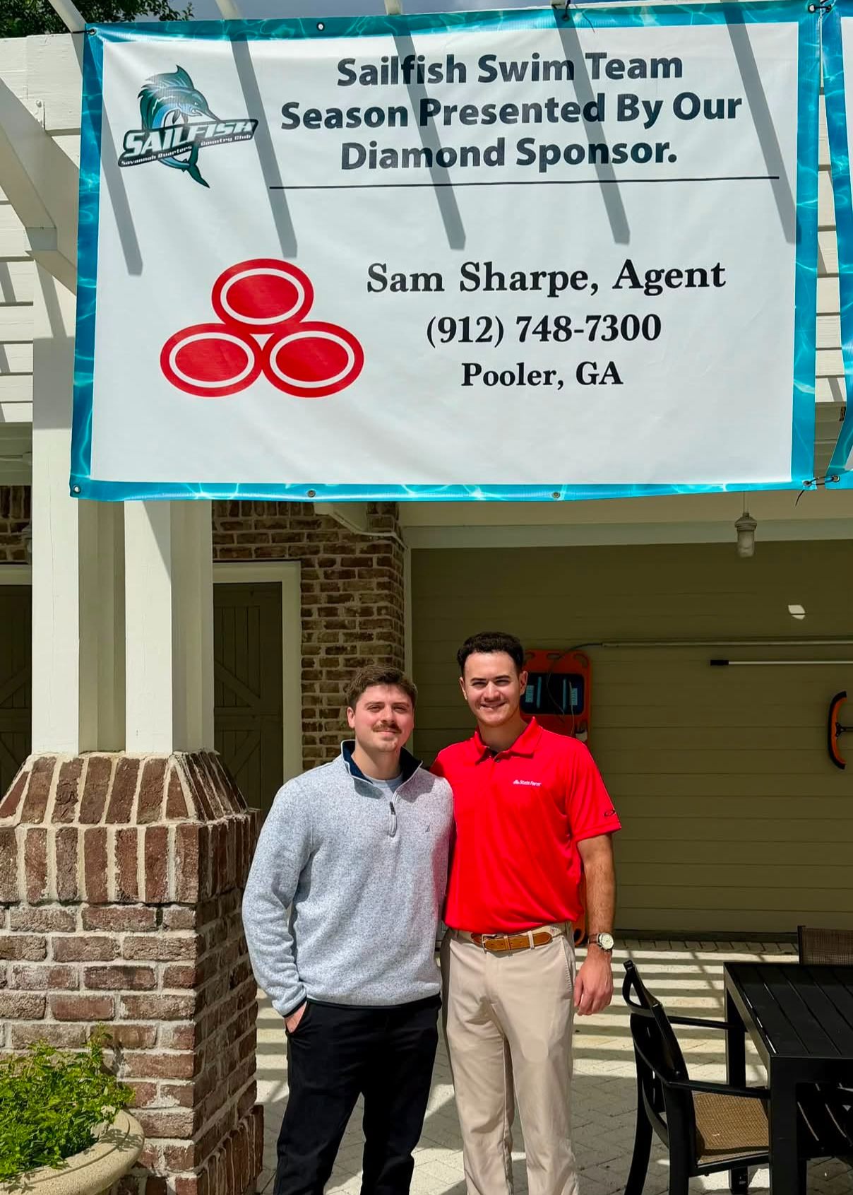 Our State Farm office is proud to be part of the communities we serve. Our Pooler office is excited to sponsor the local swim team this season. Stop by and see Will or Zach if you have questions about your auto, home, or life insurance needs!