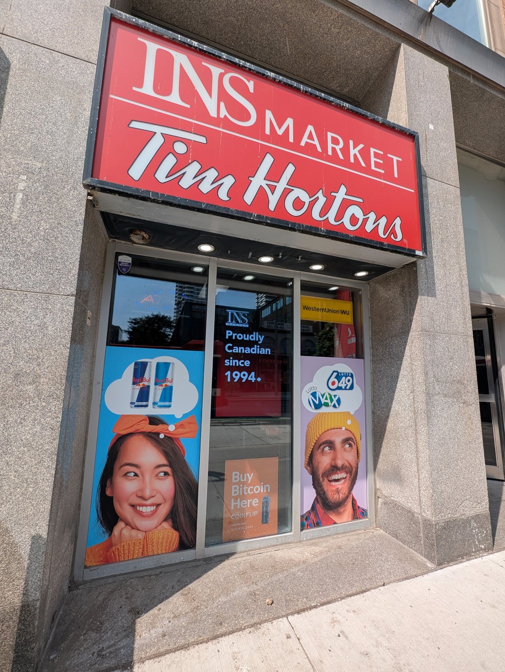 Images CoinFlip Bitcoin ATM - INS Market & Tim Hortons Express (Toronto)