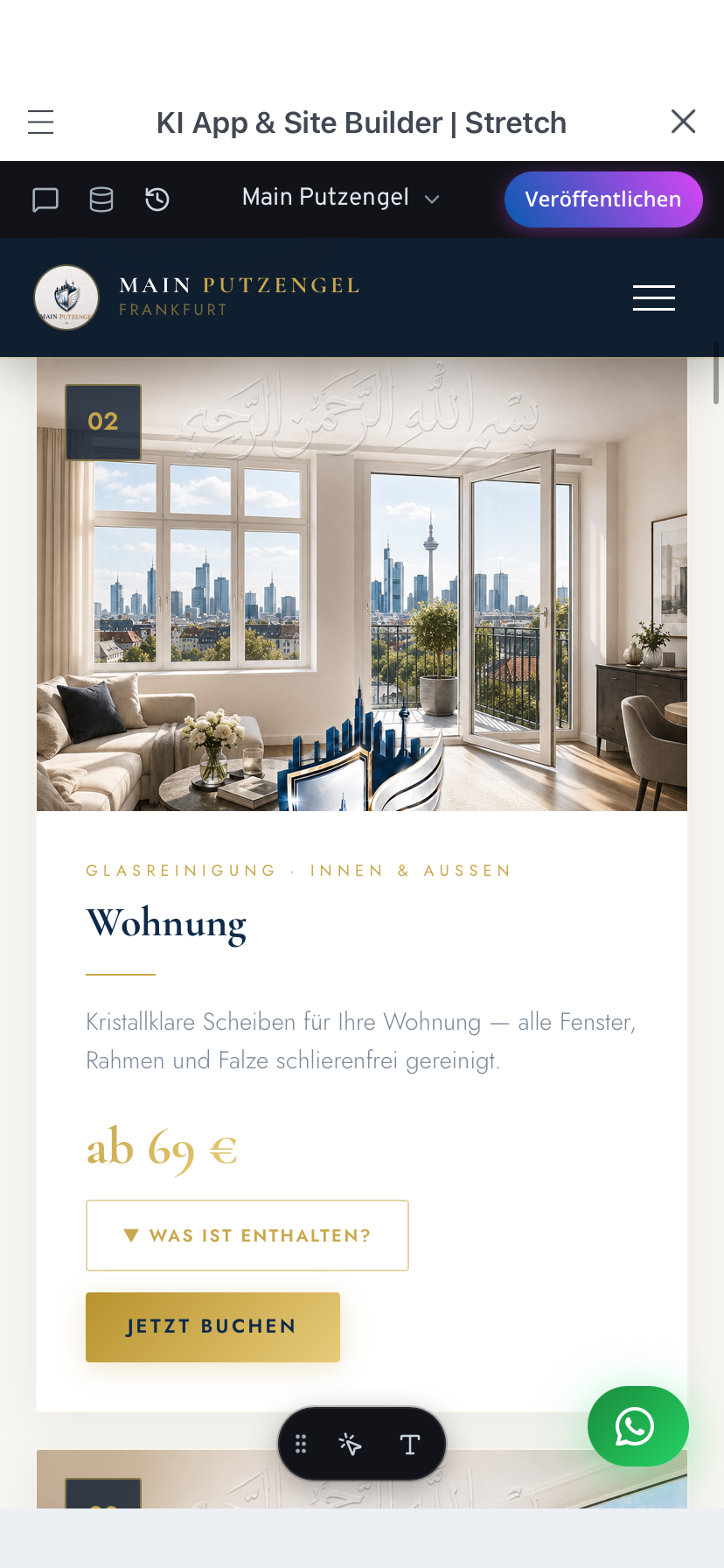 Mainputzengel, Westerbachstraße 25 in Frankfurt Am Main