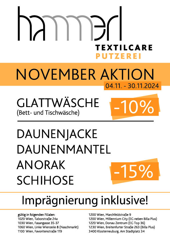 Bild 1 von Hammerl TextilCare (Putzerei/Textilreinigung)