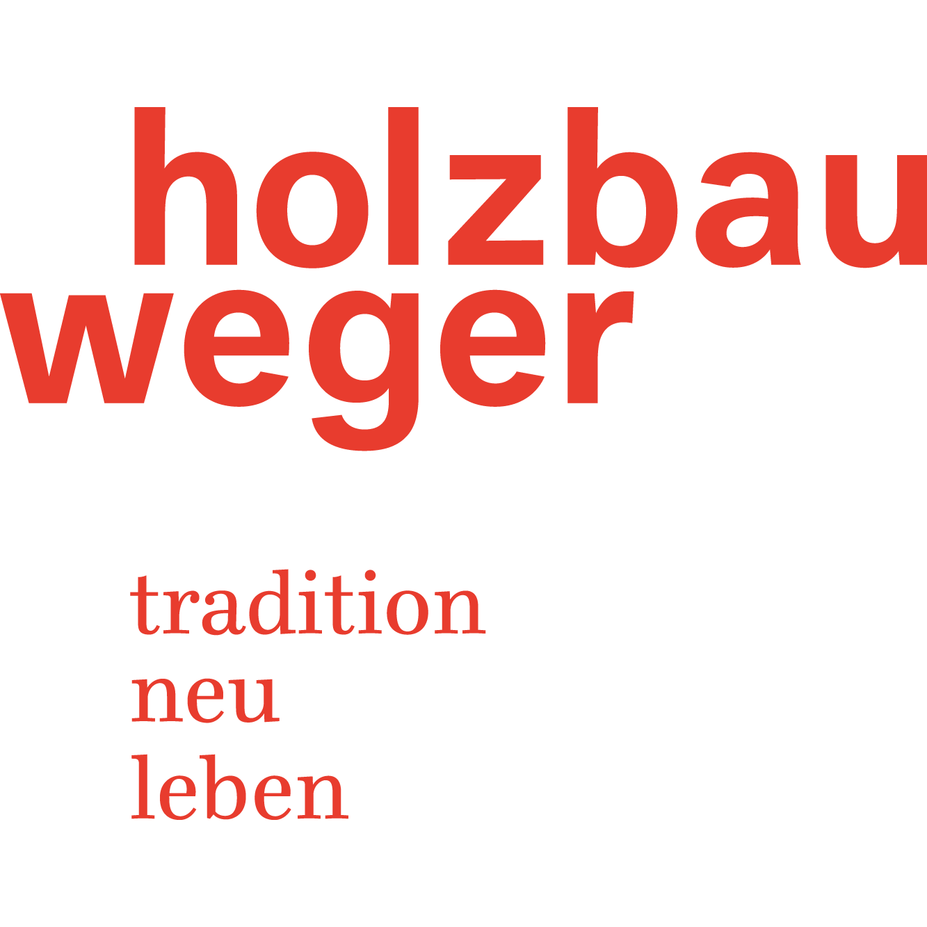 Holzbau Weger AG Logo