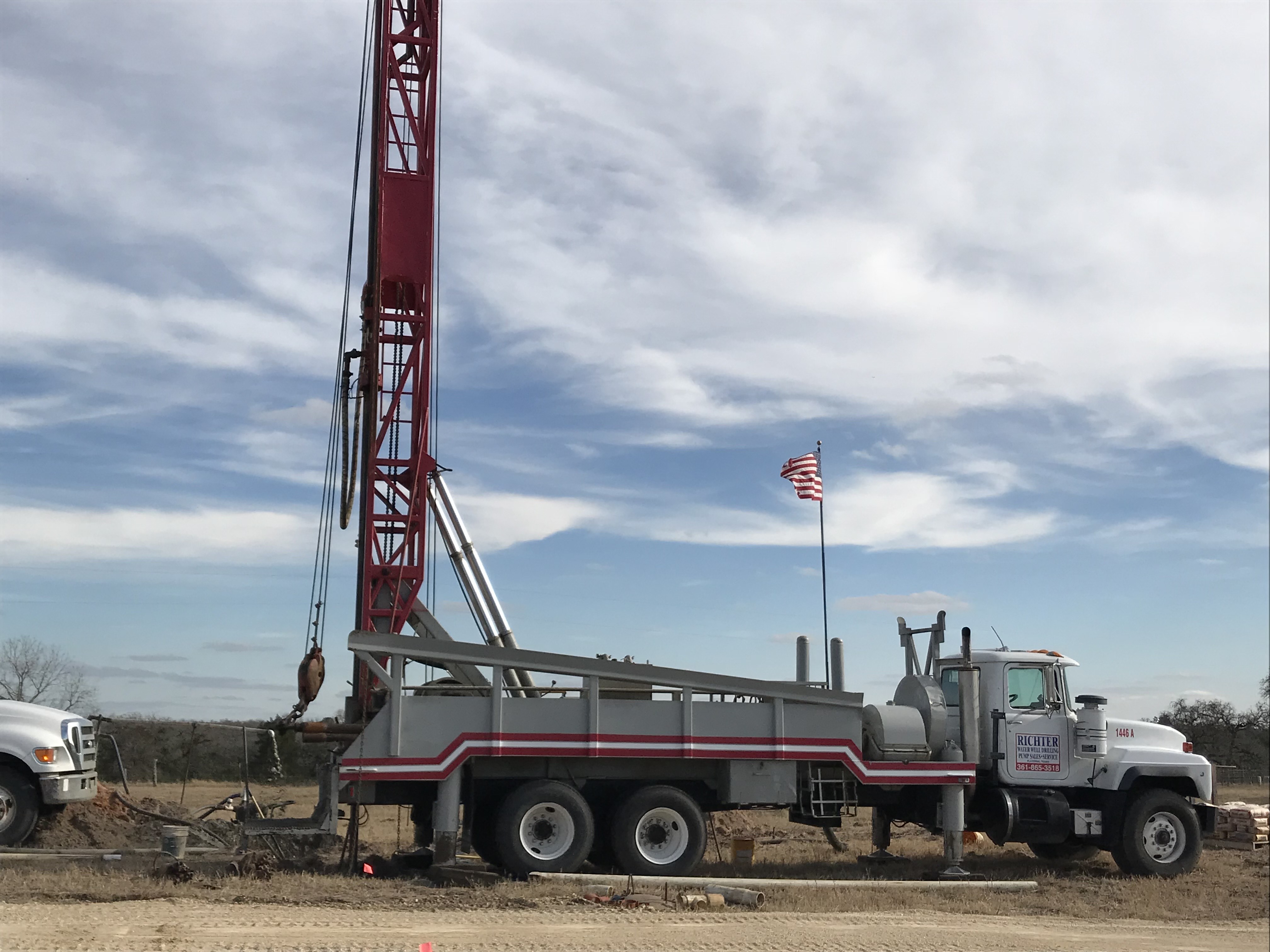 Well Drilling Truck