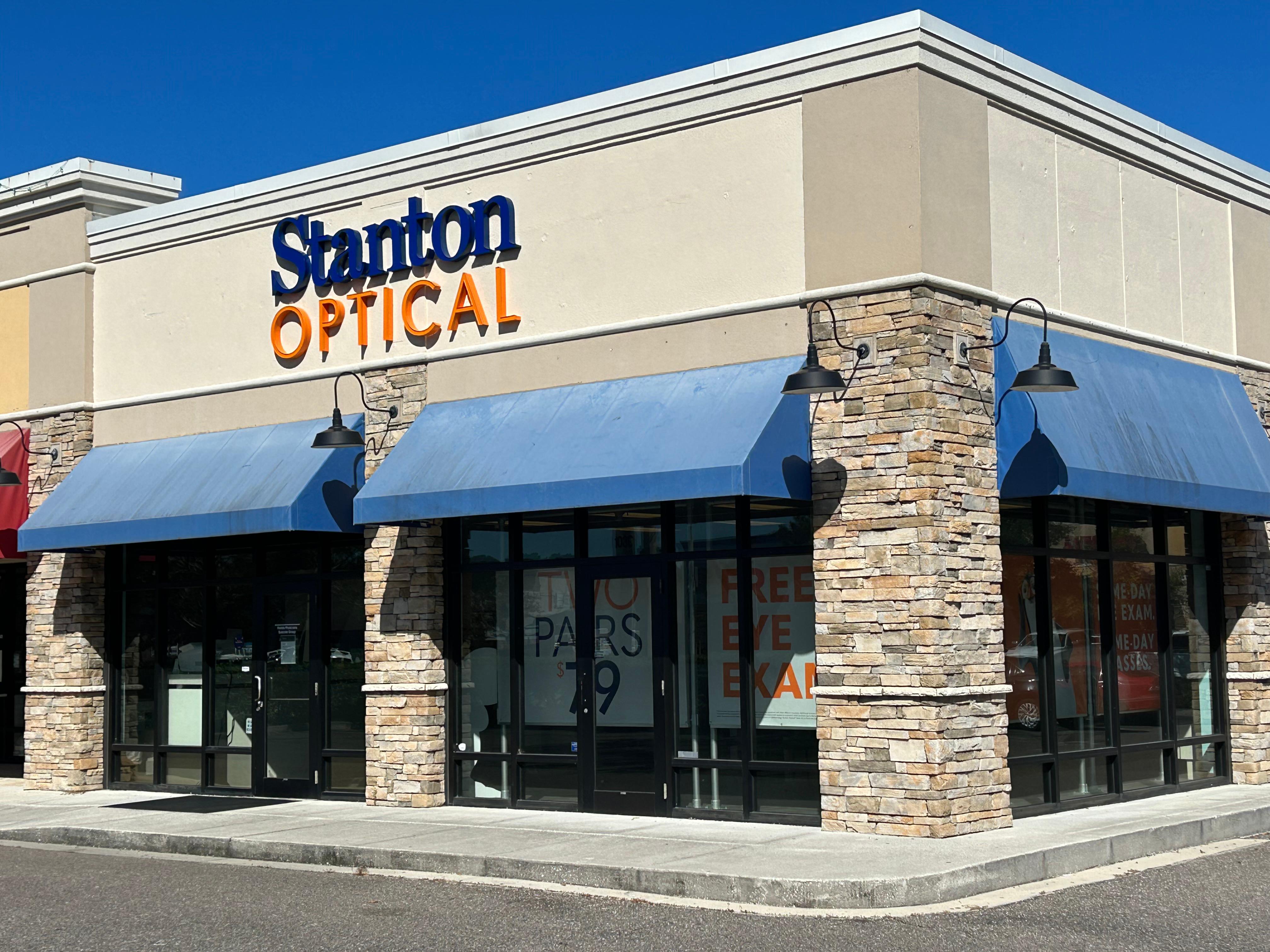 Storefront at Stanton Optical store in East Jacksonville, FL 32224