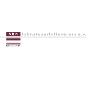 Logo b.b.h. Lohnsteuerhilfe e.V. - Lehne